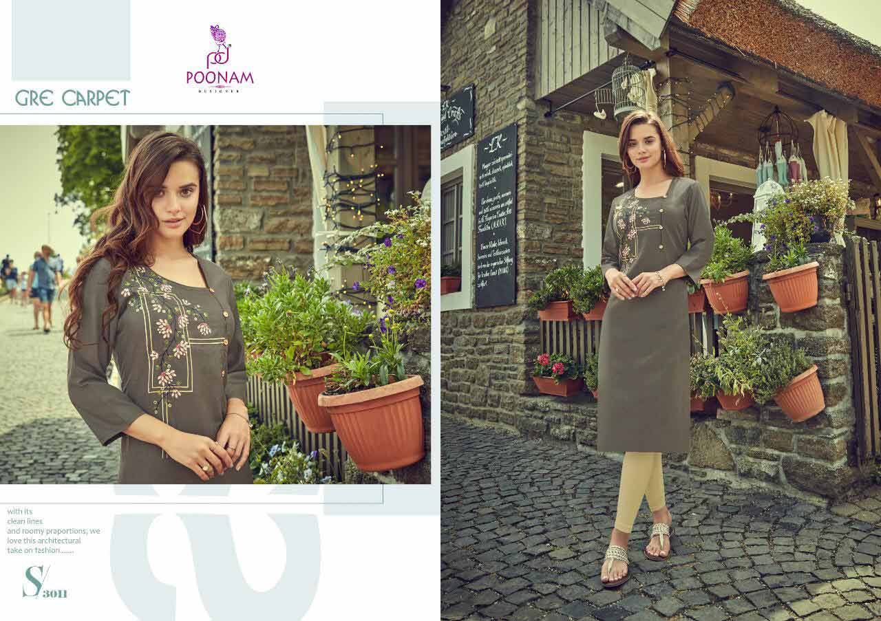 Poonam Designer Riva Vol-3 Cotton Kurti Clothing Poonam Designer Riva Vol-3 Cotton Kurti Clothing